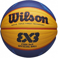 Баскетбольный мяч профессиональный WILSON FIBA3X3 OFFICIAL LIMITED арт. WTB0533XB2020 р.6